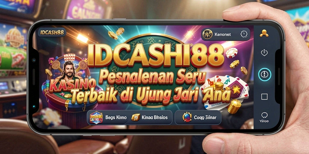 Tampilan gameplay menarik dari IDCASH88 dengan berbagai pilihan permainan kasino.