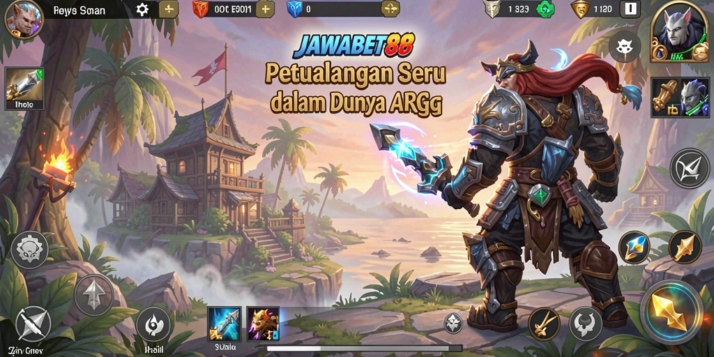 Screenshot gameplay JAWABET88 yang menampilkan aksi seru di dunia ARPG.