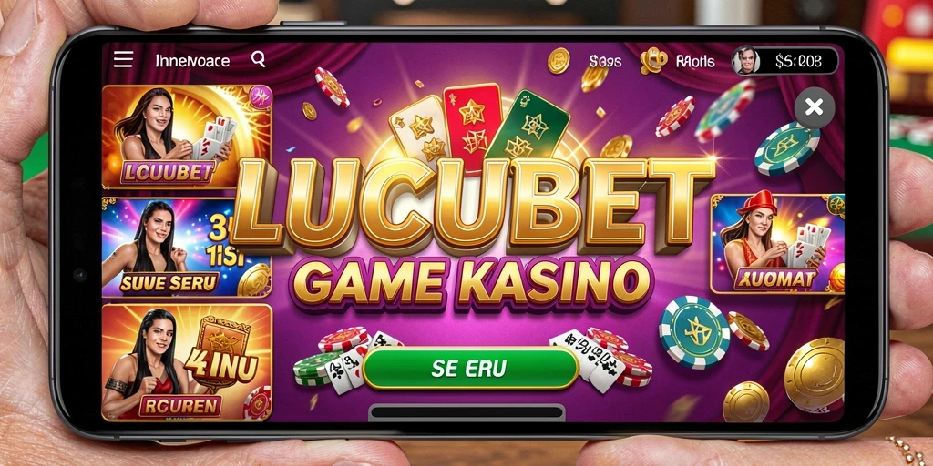 Gameplay LUCUBET yang menegangkan dan seru dalam Kasino.