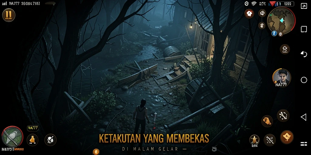 Gambar menegangkan dari gameplay NA777 yang mendebarkan.
