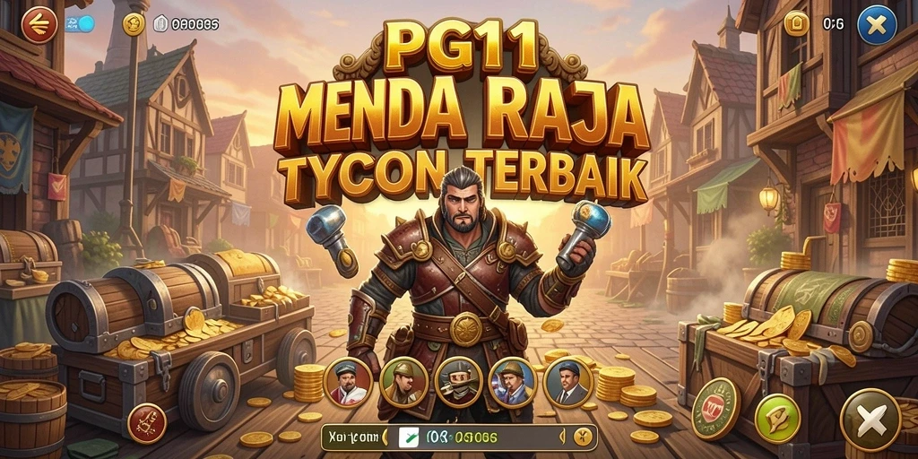 Tangkapan layar PG11 yang menampilkan gameplay Tycoon yang mengasyikkan.