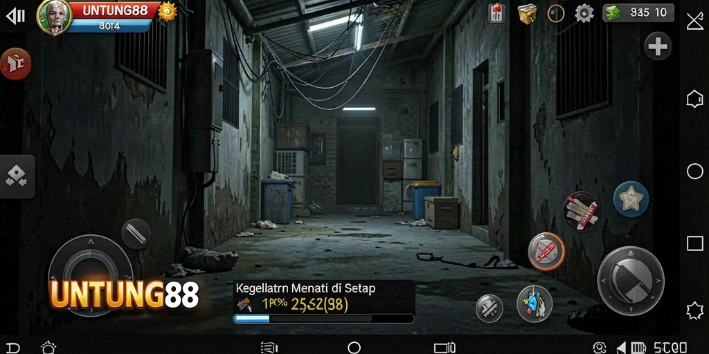 Gameplay menakutkan dan atmosfer kegelapan di UNTUNG88.